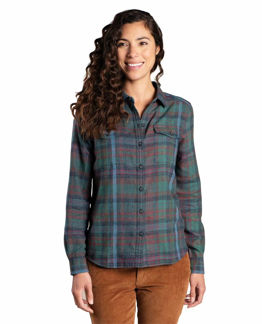 Toad & Co. Women's Re-Form Flannel Shirt 3 Toad & Co. Women's Re-Form Flannel Shirt