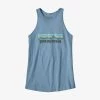 Patagonia Women's Pastel P-6 Logo Organic Cotton High Neck Tank Top