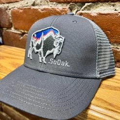 Granite Sports SoDak Clothing Original 1889 Buffalo Trucker Cap Hats