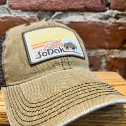 Granite Sports SoDak Clothing Retro Bison Hat Hats