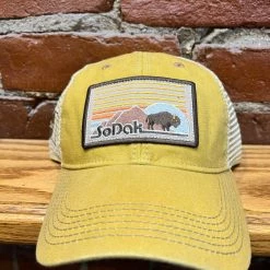 Granite Sports SoDak Clothing Retro Bison Hat Hats