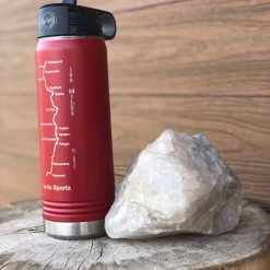 Granite Sports Mickelson Trail Vacuum Insulated Stainless Steel Water Bottle 20OZ (.6L) Gear & More