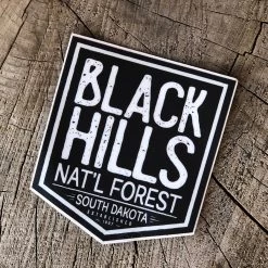 Black Hills Stickers Black Hills National Forest Badge Sticker