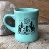 Granite Sports Distressed Forest Diner Mug Gear & More 1 Granite Sports Distressed Forest Diner Mug Gear & More
