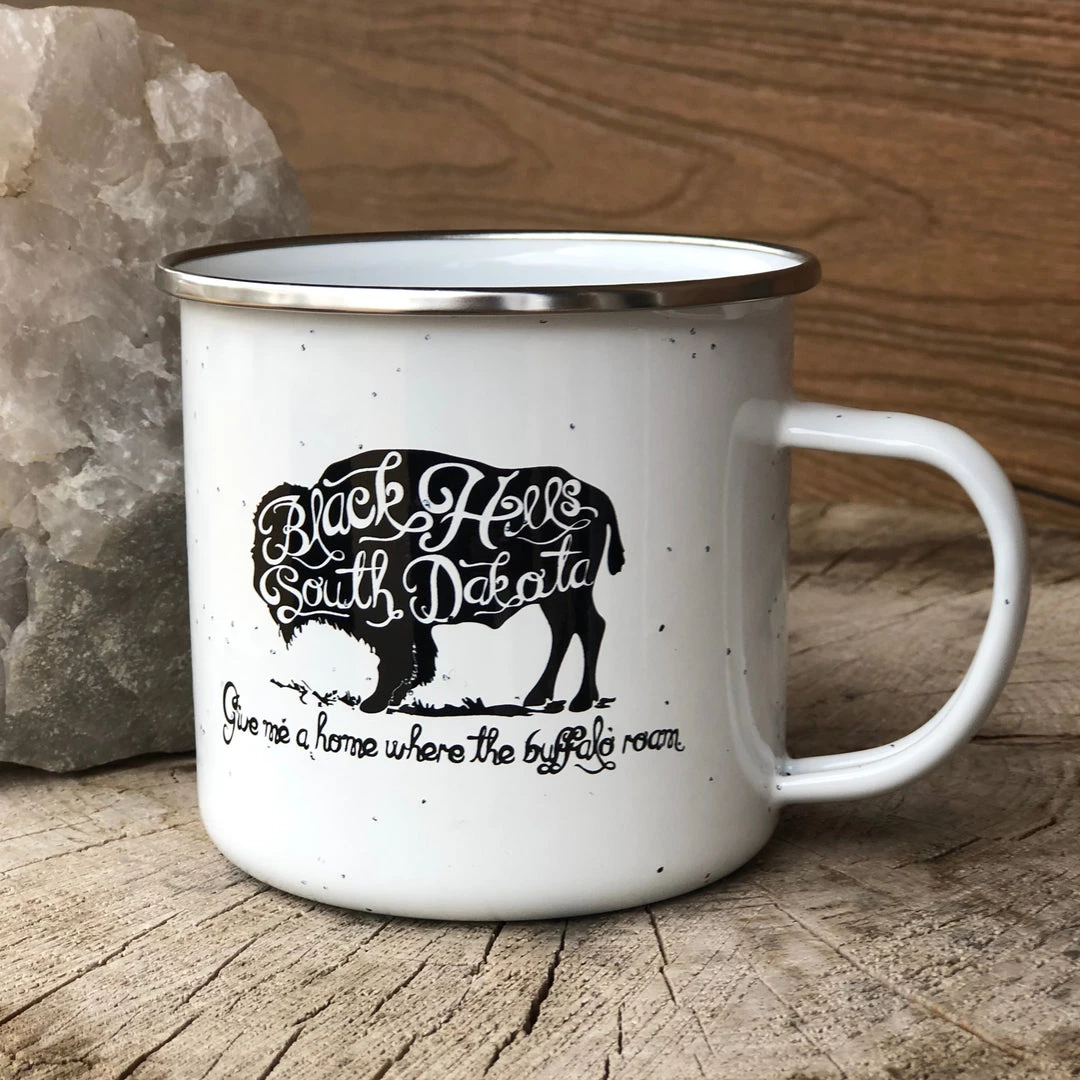 Granite Sports Gear & More Buffalo Roam Tin Mug 3 Granite Sports Gear & More Buffalo Roam Tin Mug
