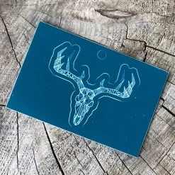 Granite Sports Black Hills Skull Sticker