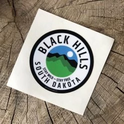 Granite Sports Gear & More Black Hills "Stay Wild - Stay Free" Sticker