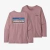 Patagonia Girls' Long Sleeved Graphic Organic T-Shirt 2 Patagonia Girls' Long Sleeved Graphic Organic T-Shirt