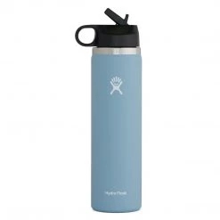Hydro Flask Wide Mouth 24oz Bottle W/ Straw Lid